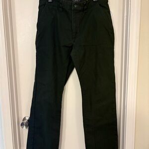 Filson Men's Deep Green Chinos size 34 x31